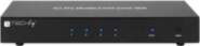 Techly KVM Switch  4 Port  Display
