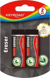 Technical eraser  2 pcs  black KR972952