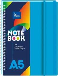 Teka Notebook A5/100K grid PP blue