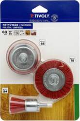 Tivoly Handle brush set  grain 80
