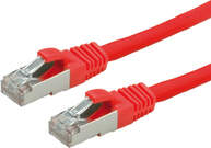 VALUE S/FTP-(PiMF-)Patchkabel Kat.6 LSOH rot