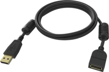 Vision tc-2musbext-bl cable usb 2 m