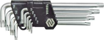 Vorel Set of Torx L-key keys
