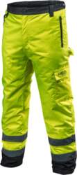 Warning Warning Work Pants  Yellow  Size