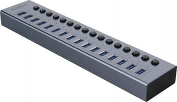 16-port HUB with USB-A 3.0