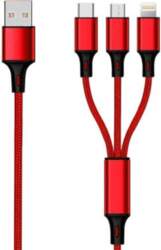 2GO 3in1 USB Ladekabel Micro-USB Apple
