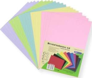 A4 colored cardboard  mix pastel  20