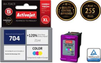 Activejet AH-704CR ink (replacement for HP