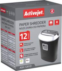 Activejet ASH-1201D paper and documents shredder