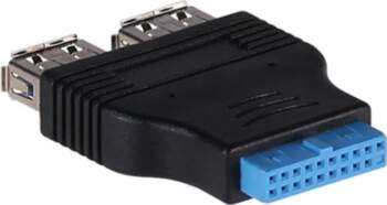 Akyga Adapter 2 x USB 3