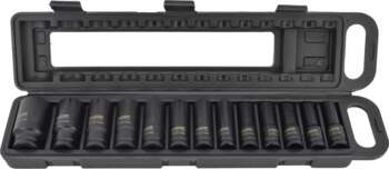 AWTOOLS IMPACT SOCKET SET 1/2" 13pcs