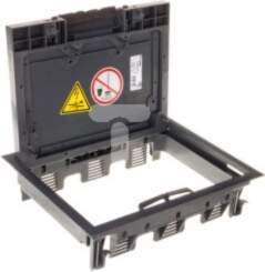 Bettermann 9-module floor power supply cassette