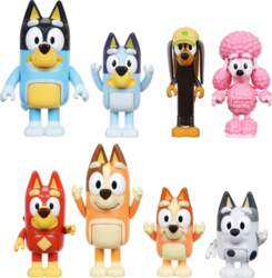 Bluey Multi pack 8 figures  S4
