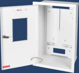 Bracer Flush-mounted meter cabinet  1-meter  3-phase