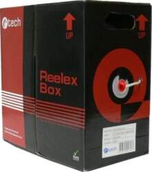 C-TECH Eth kabel UTP drat c5e