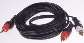 Cable Jack 3 5-2RCA 3 0m