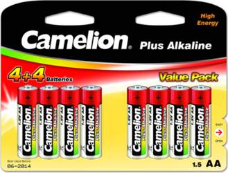 Camelion Plus Alkaline AA (4+4) value