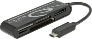 CardReader USB-C  5 x Slots Delock
