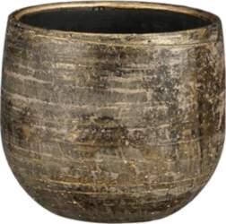 CERAMIC POT MARCUS D14 H12 BRONZE