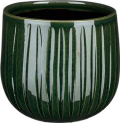 CERAMIC POT PABLO D18 H16CM GREEN