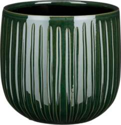 CERAMIC POT PABLO D21 H19CM GREEN