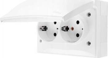 Contact-Simon Simon Aquaclick IP44 socket Schuko