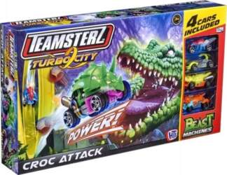 Croc Attack car track + 4