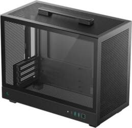 Deepcool Case CH160 Plus Black Mini-ITX