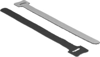 DeLOCK 18687 hook/loop fastener Black 10