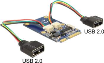 DeLOCK 95242 interface cards/adapter Internal USB