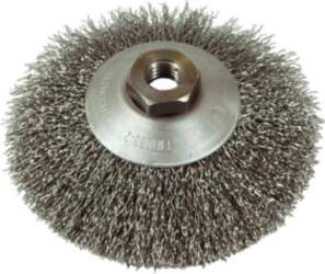 Disc-angular brush  diameter 120mm  M-14 thread