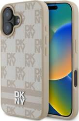 DKNY Checkered Pattern  Printed Stripes Aizsargapvalks