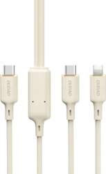 Dudao L7SF 2in1 cable USB-C -