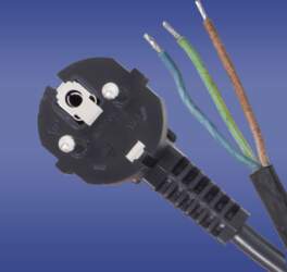 Elektro-Plast Connection cable with angled plug