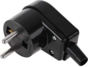 Elgotech Angle plug w/u 16A 250V