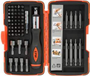 EPM Set of screwdriver bits with