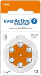 EverActive Hearing Aid Battery PR48 6
