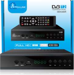 Extralink Home DVB-T2 TV Decoder Tuner