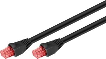 Goobay 55433 networking cable Black 15