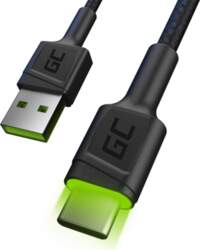 Green Cell Cable Ray USB-A -