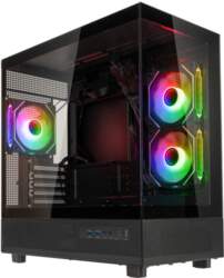 GSI SmartAssembly ARGB Glass Micro-ATX Case