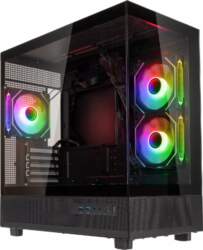 GSI SmartAssembly ARGB Glass Micro-ATX Case