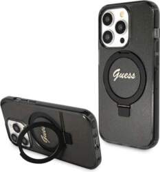 Guess Ring Stand Script Glitter MagSafe