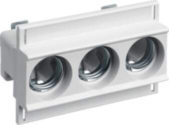 Hager Panel fuse base 3P DII