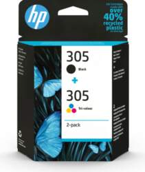 HP 305 - 2-pack - black