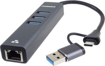HUB USB PremiumCord Adapter USB-C na