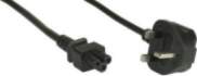 InLine 16656E Netzkabel Stecker Typ-G auf