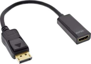 InLine DisplayPort to HDMI Adaptor with
