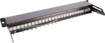 InLine patch panel 24-fold - Keystone