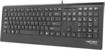 Keyboard BARRACUDA      Slim Black USB NKL-0876